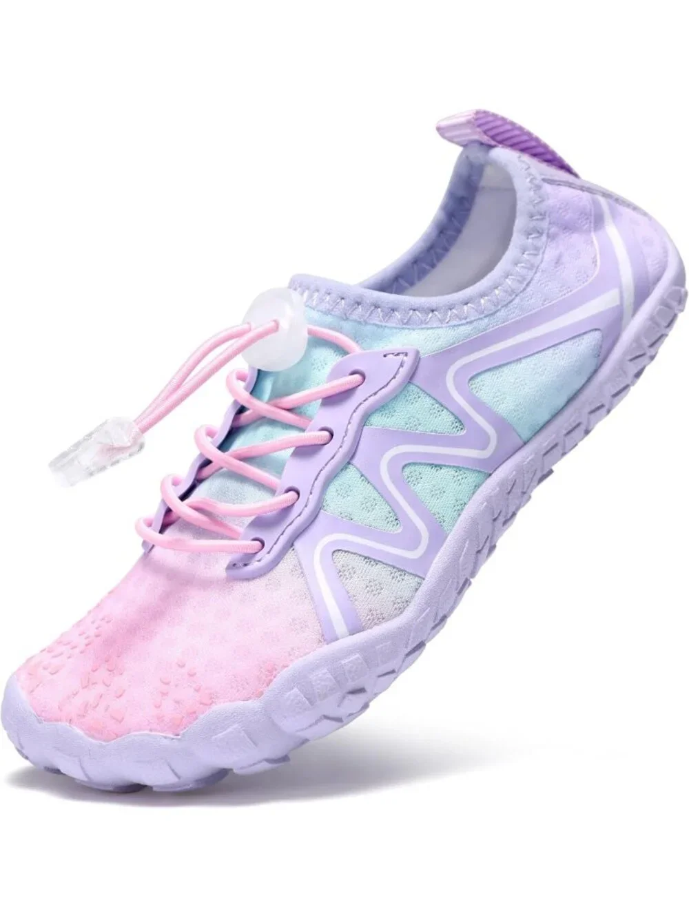 Quick-Dry Kids Water Shoes | Barefoot Design with Drawstring Closure for Active